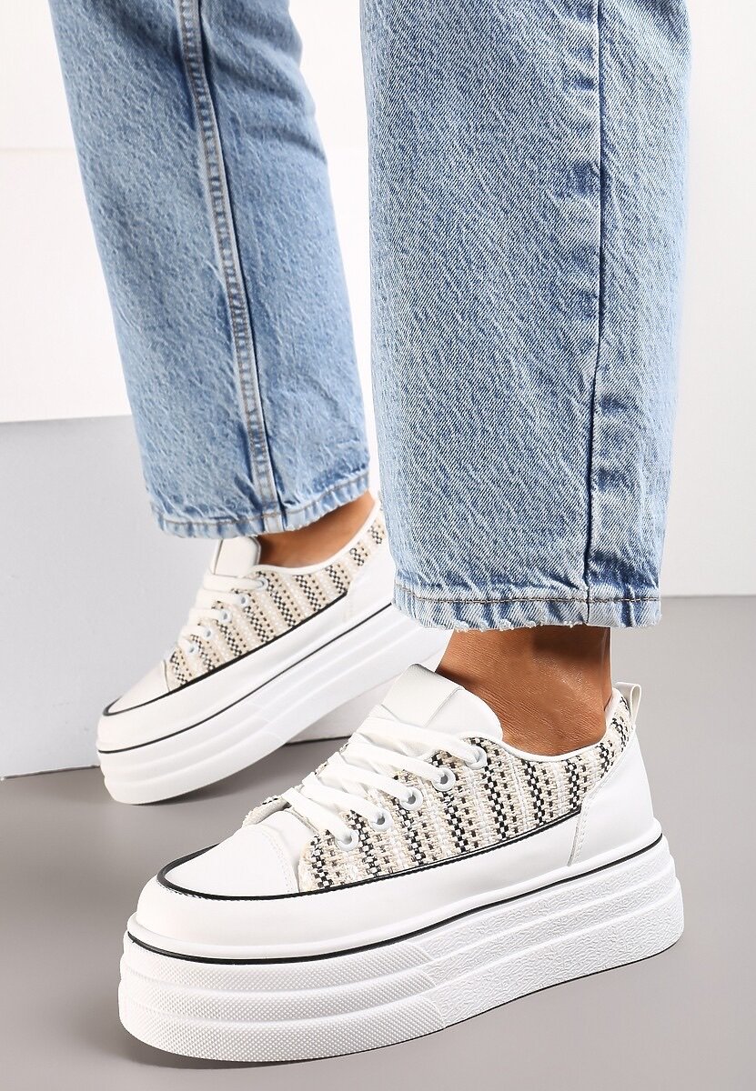 Baskets Femme Blanches – Confortables & Polyvalentes | Tailles 36 à 41