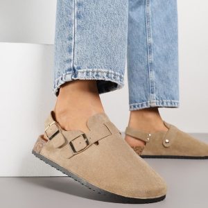 Mules Femme Kaki – Confort & Élégance – Tailles 36 à 41