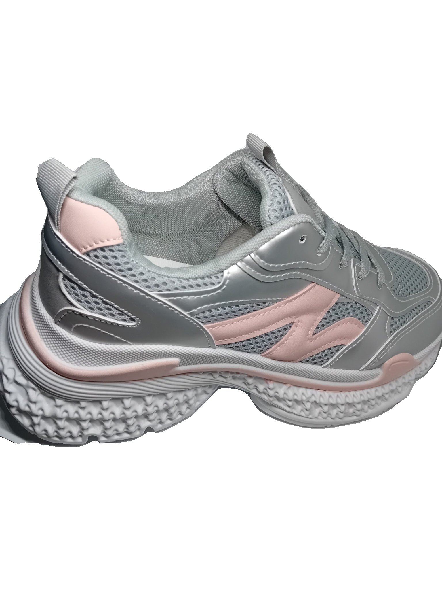 Basket Femme Silver Rose – Style Moderne & Confort – Tailles 36 à 41 – Image 2