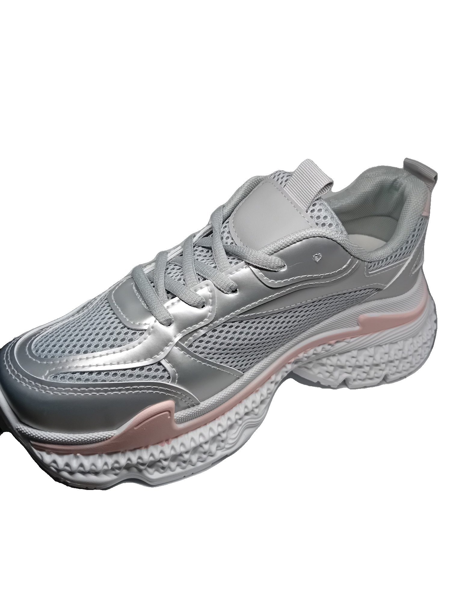 Basket Femme Silver Rose – Style Moderne & Confort – Tailles 36 à 41 – Image 3